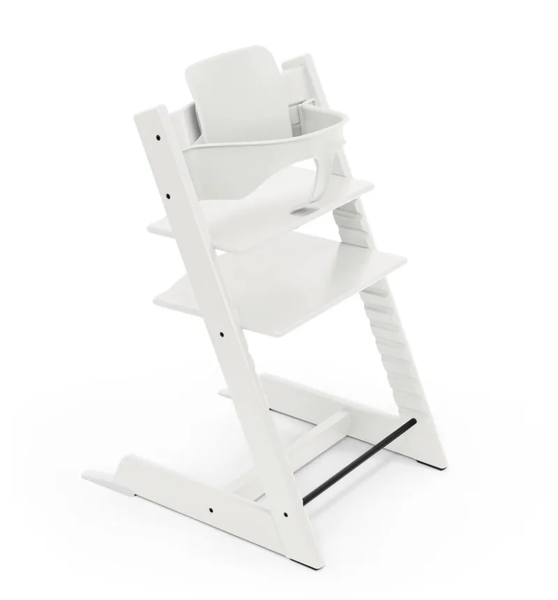 Tripp Trapp® Bundle Stoel + Babyset 2 | White by Stokke in [Wit] – product photo
