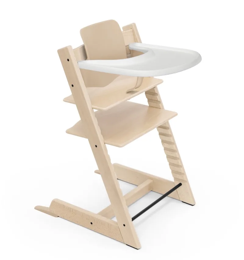 Tripp Trapp® Bundle Stoel + Babyset + Tray | Natural van Stokke in [Beige] – productfoto