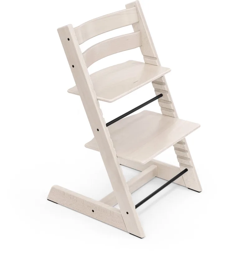 Tripp Trapp® Bundle Stoel | Babyset White | Tray White de Stokke en White wash – photo produit