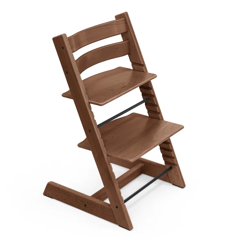 Tripp Trapp® Bundle Stoel Warm Brown | Babyset Warm Brown | Tray Vanilla White van Stokke in Warm Brown – productfoto