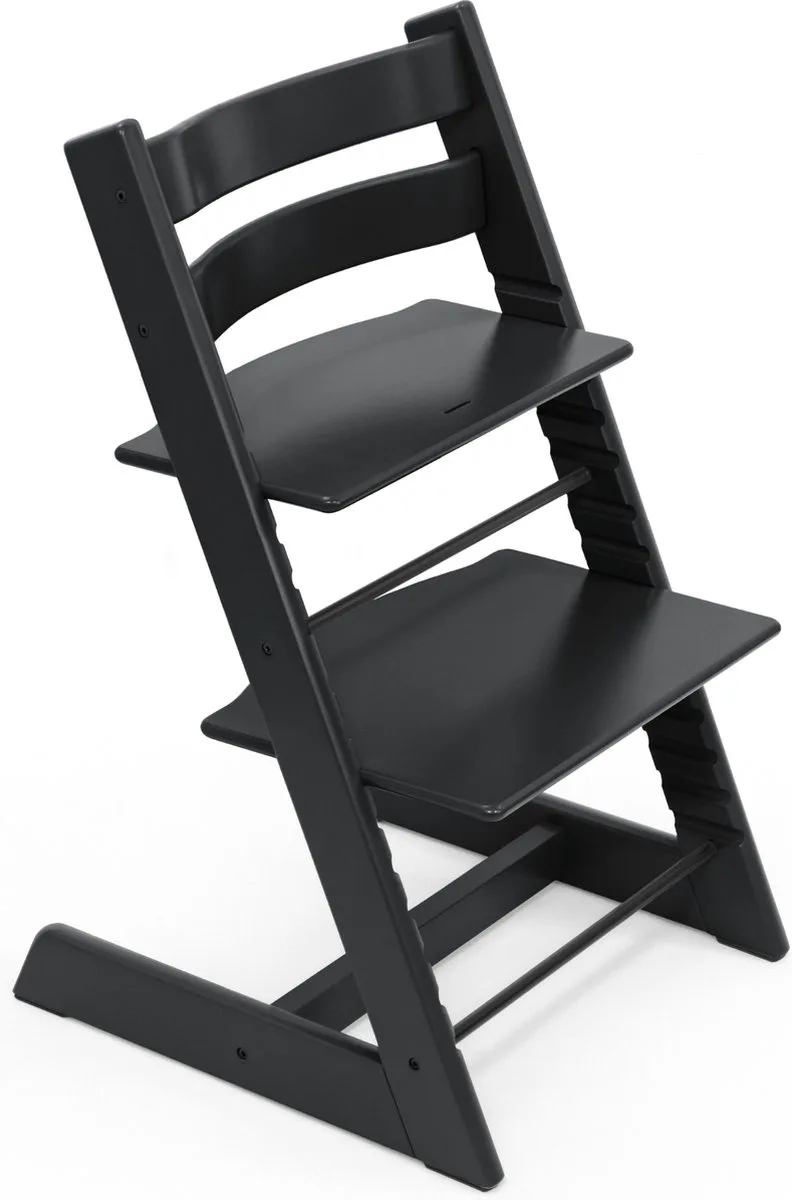 Tripp Trapp Kinderstoel - Zwart van Stokke in Black – productfoto