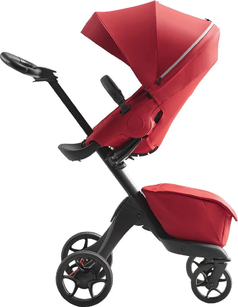Xplory® X Kinderwagen de Stokke en Ruby Red – photo produit