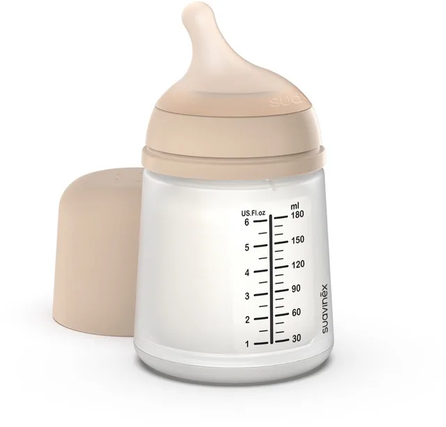 Zero Zero Anti-Koliek Fles - Slow Flow - 180ml - Light
