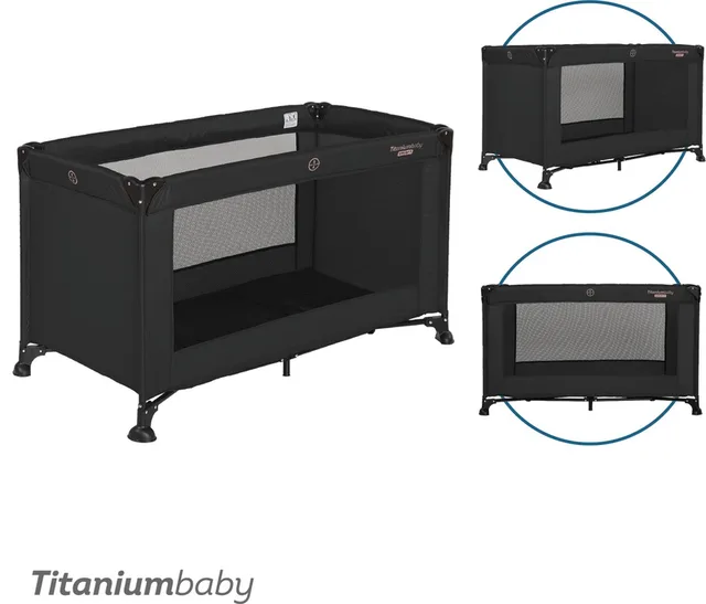 Campingbed SMART Jordan 60x120 cm inclusief Draagtas