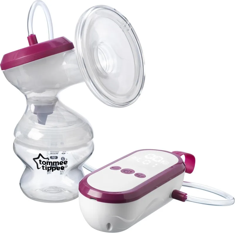 Made For Me - Elektrische Borstkolf - Oplaadbaar met USB-kabel - Ingebouwde timer - Geen terugstroom by Tommee Tippee in Roza – product photo