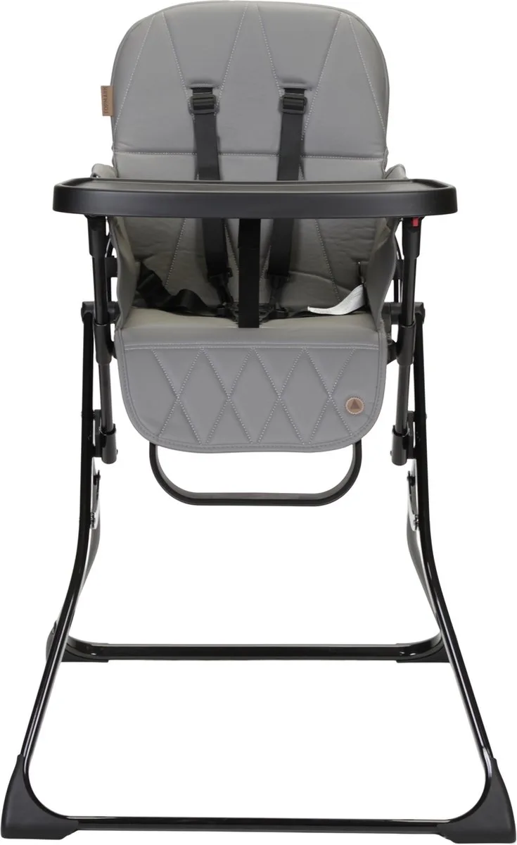 Kinderstoel Topmark Lucky Donkergrijs - Compact inklapbare kinderstoel van Topmark in Grijs – productfoto