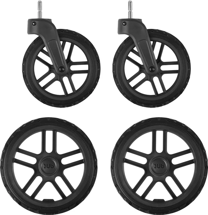 All-terrain wielenset voor UPPAbaby Vista kinderwagen de UPPAbaby en Zwart – photo produit