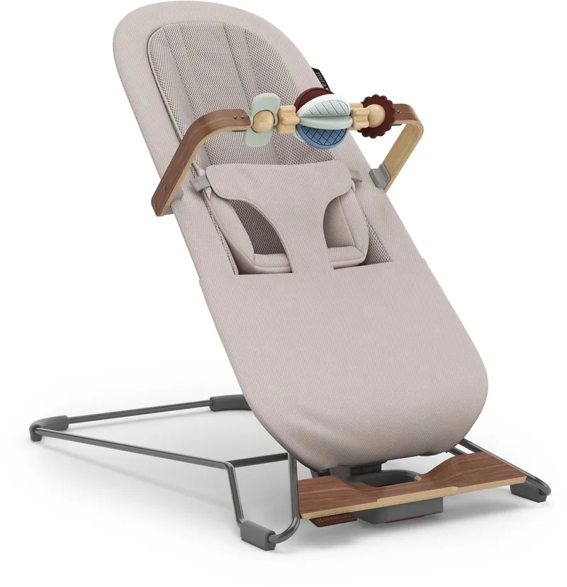 Mira V2 Townsend - Wipstoel - Bouncer - Newborn, Baby en Peuter - 3-in-1 Schommelstoel - Inclusief speelbeugel van UPPAbaby in Beige – productfoto