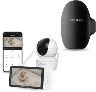 Slaapcomfort Pakket – Babyfoon met Camera & Baby Rocker