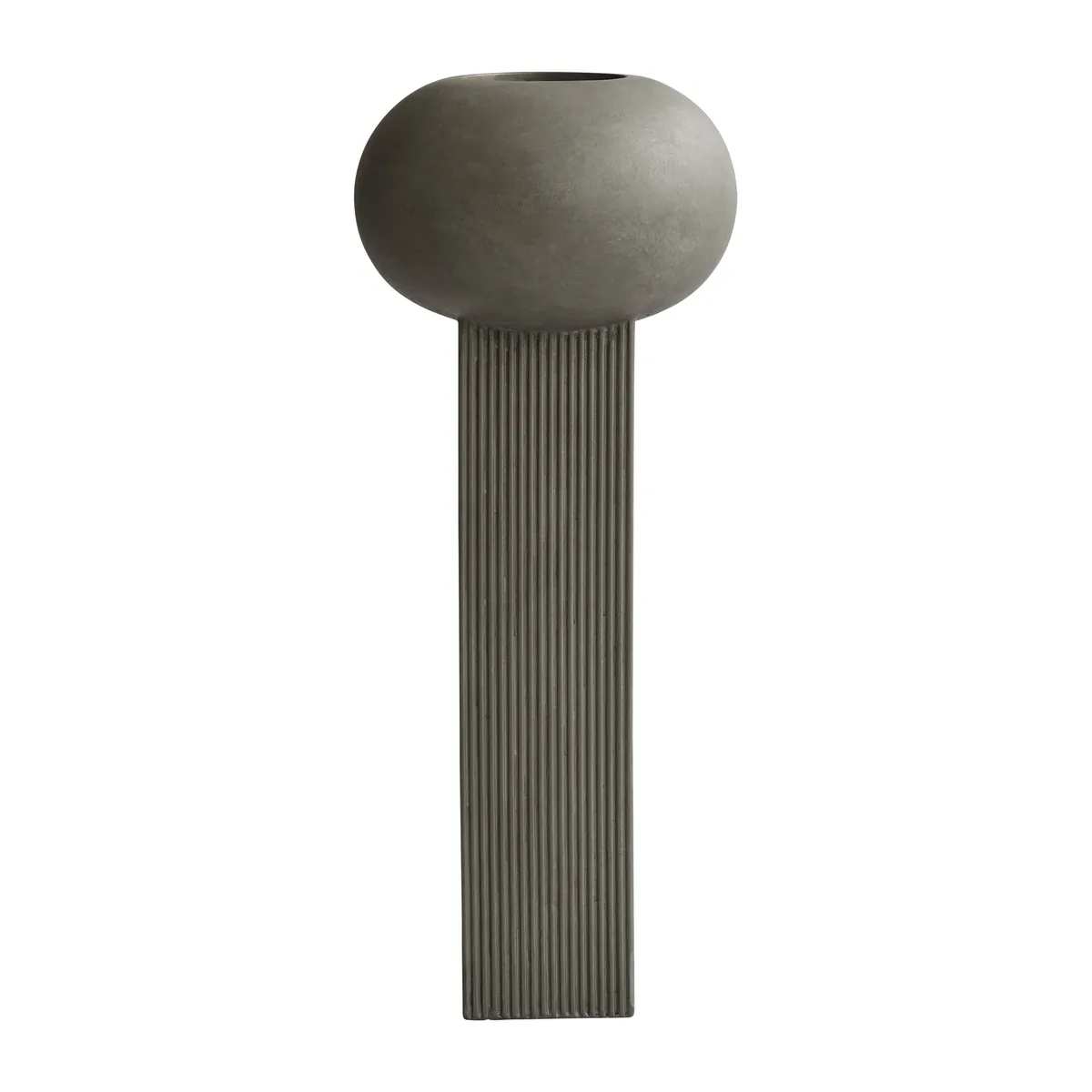 Vase Empire Ø24 cm Gris foncé de 101 Copenhagen – photo du produit