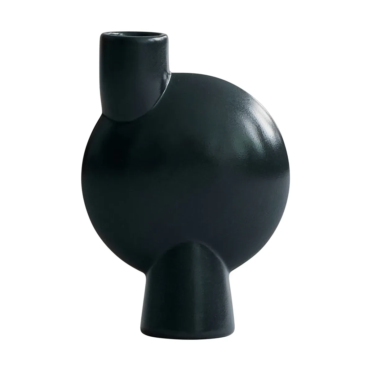 Sphere Bubl Vase Medio Dark green de 101 Copenhagen – photo du produit