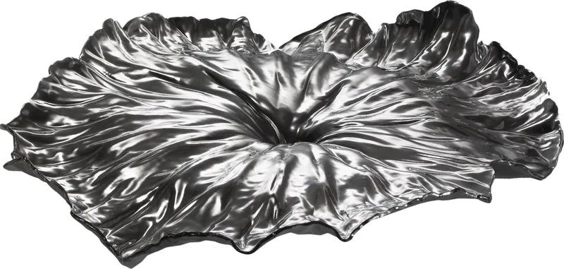 A Lotus Leaf Servierteller 45 cm Black van Alessi – productfoto