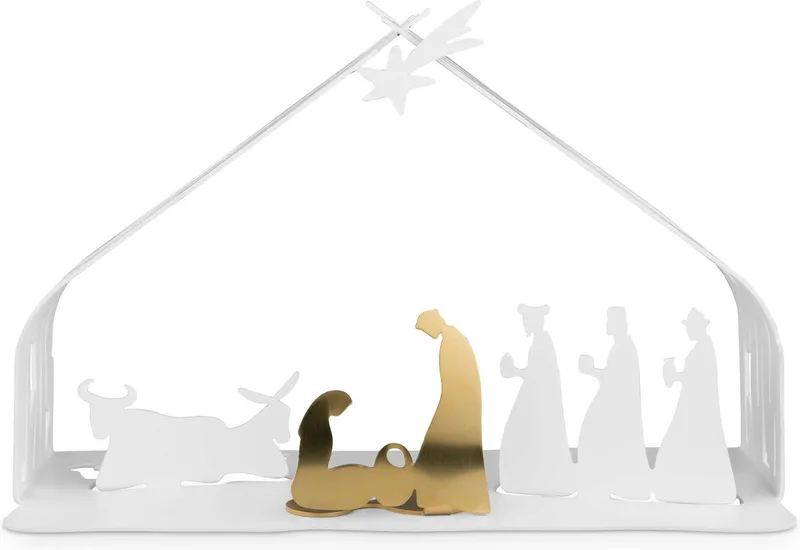 Bark Crib Kerststal by Alessi in Wit – product photo