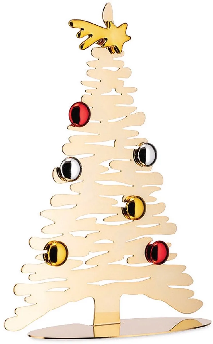 Bark Kerstboom Kerstdecoratie 30 de Alessi en Goud – photo du produit