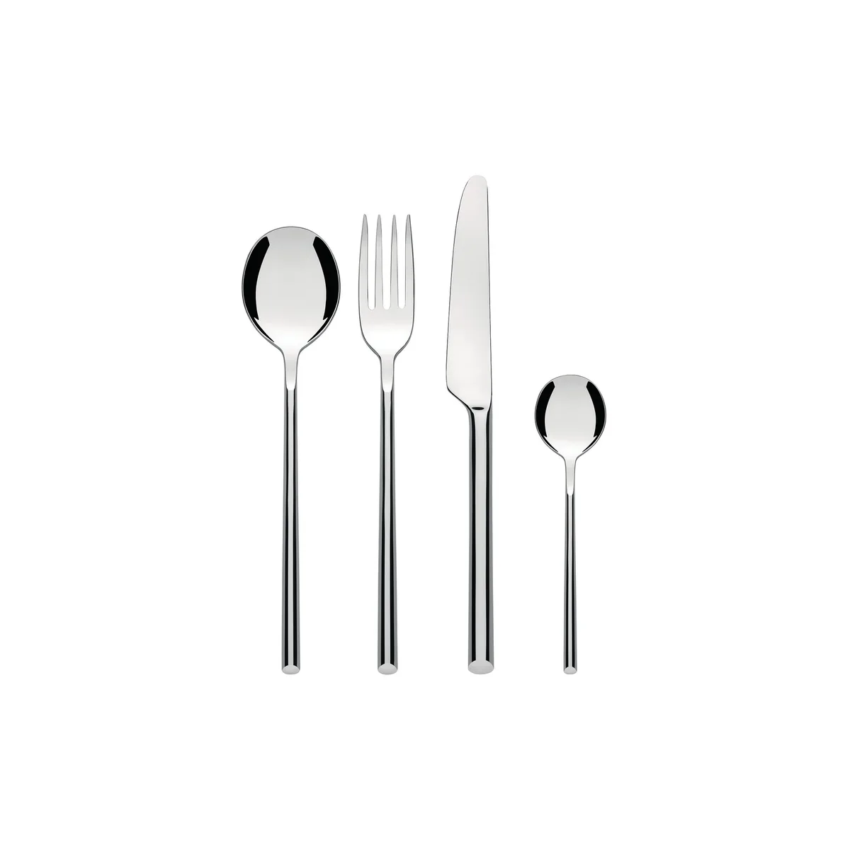 Besteckgarnitur CLIVO - Metall - rostfreier Stahl - Designer Patricia Urquiola de Alessi – photo du produit