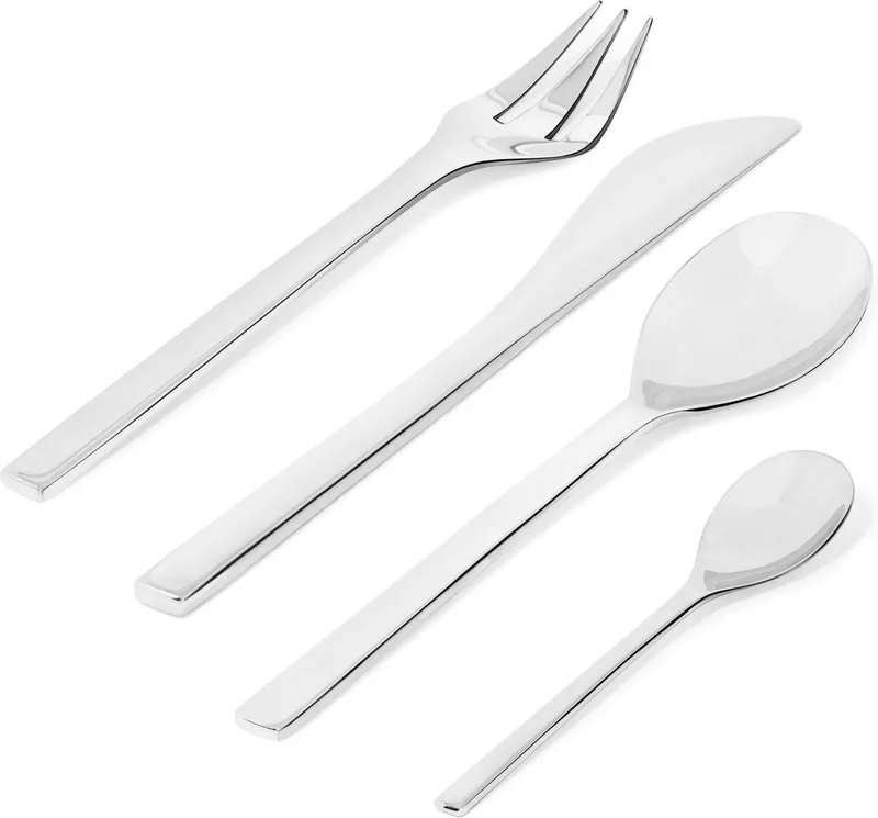 Bestekset - 24-delig van Alessi in Zilver – productfoto