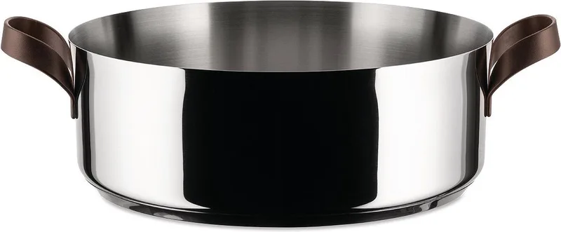 Braadpan Edo - PU102/28 - ø 28 cm / 5 Liter by Alessi in Zilver – product photo