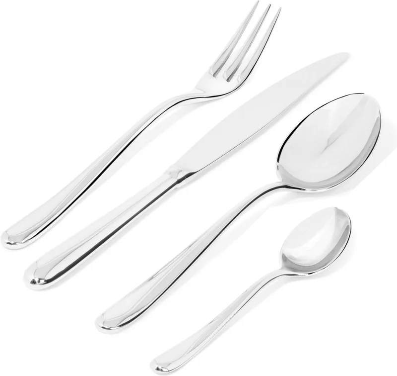 Caccia Bestekset - 24-delig fra Alessi i Zilverkleurig – produktbillede