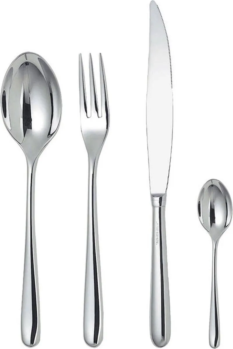 Caccia bestekset von Alessi in Chroom – Produktfoto