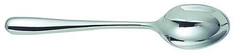 Caccia Theelepels - 6 stuks, Roestvrij Staal, Glanzend by Alessi in Silver – product photo