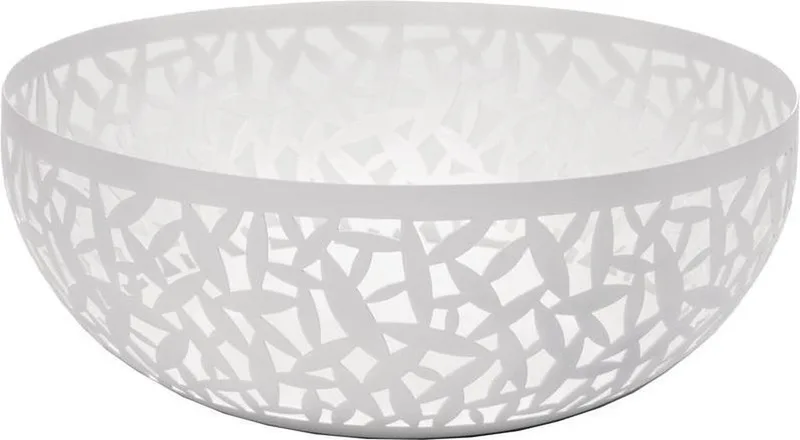 Cactus! Rond Staal serveerschaal från Alessi i Wit – produktbild