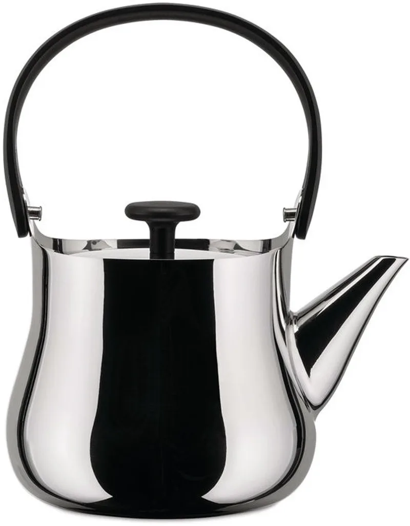 Cha Theeketel en Theepot - 900 ml - Met theefilter by Alessi in RVS – product photo