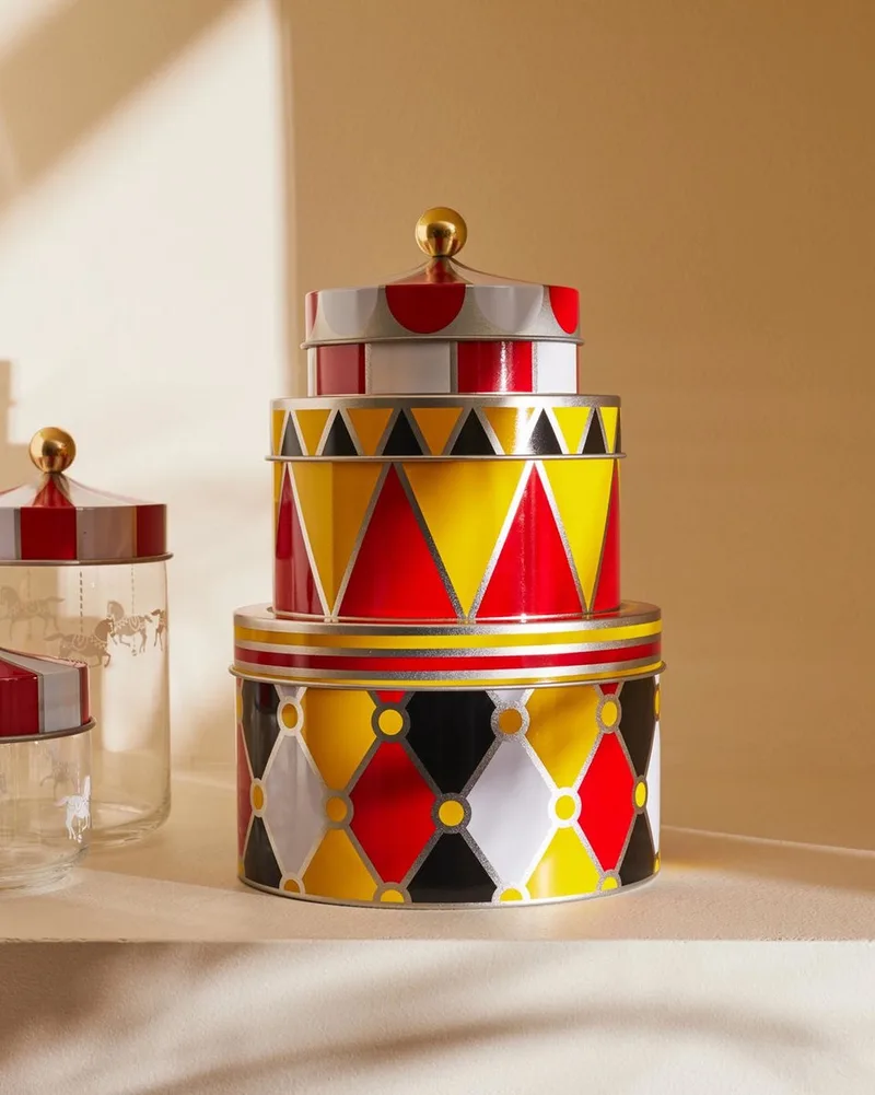 Circus - Koektrommels 3 stuks by Alessi in [gid://shopify/Metaobject/217770230099] – product photo