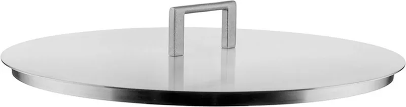 Convivio-Deksel-28cm by Alessi in Mat geborsteld staal – product photo