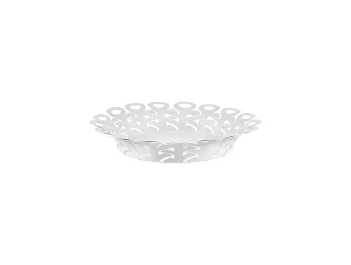 Corbeille Vimini - Blanc - Acier - Designer Donia Maaoui de Alessi – photo du produit