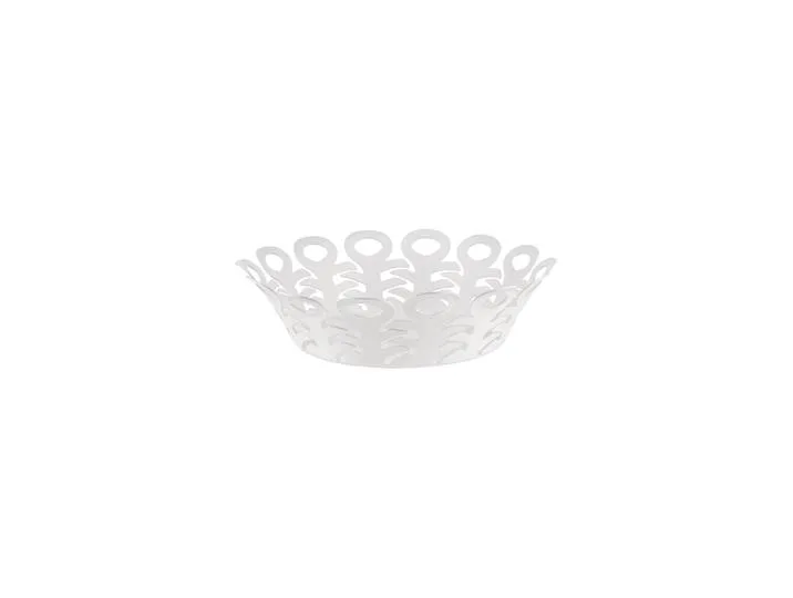 Corbeille Vimini - Blanc - Acier - Designer Donia Maaoui de Alessi – photo du produit
