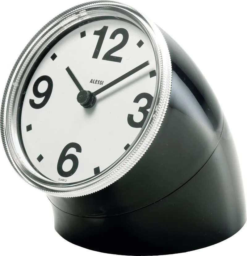 Cronotime Tafelklok Zwart by Alessi – product photo
