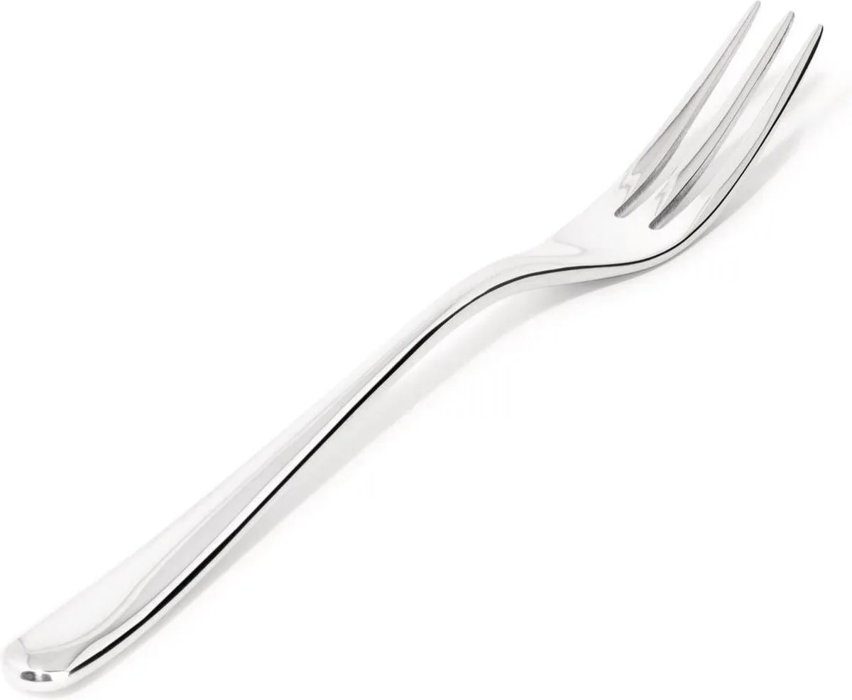 Dessertvork Caccia - LCD01/5 - door Luigi Caccia Dominioni van Alessi in Zilver – productfoto