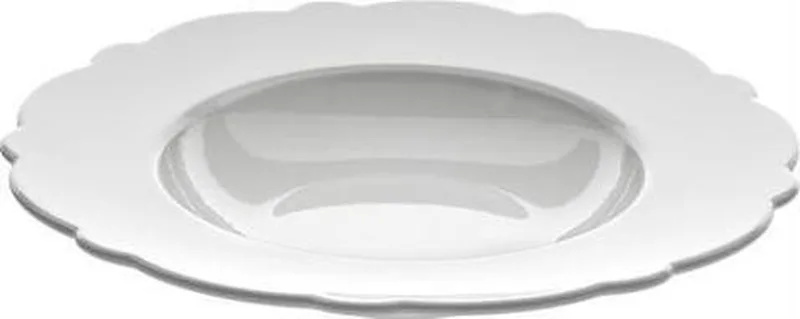 Dressed Diepe Soepkom - Elegant Porselein by Alessi in Wit – product photo