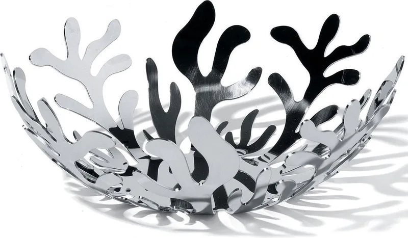 fruitschaal "Mediterraneo" (doorsnee 21) by Alessi in Zilver – product photo