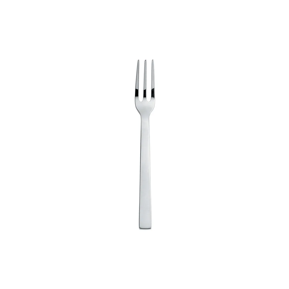 Gabel Santiago - Metall - polierter rostfreier Stahl - Designer David Chipperfield de Alessi – photo du produit