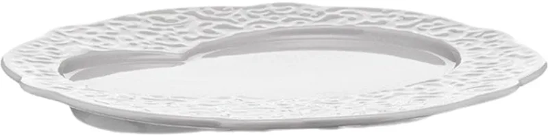 Gebaksbordje Dressed - MW01/94 - ø 16 cm - door Marcel Wanders de Alessi en Wit – photo du produit