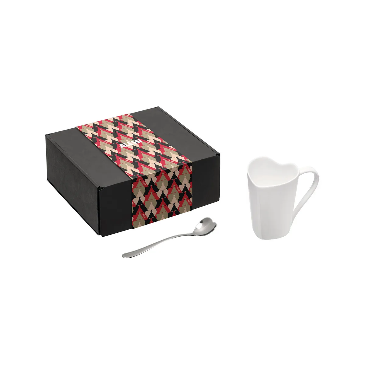 Geschenkbox Gift set - Weiß - Porzellan - Designer Miriam Mirri de Alessi – photo du produit