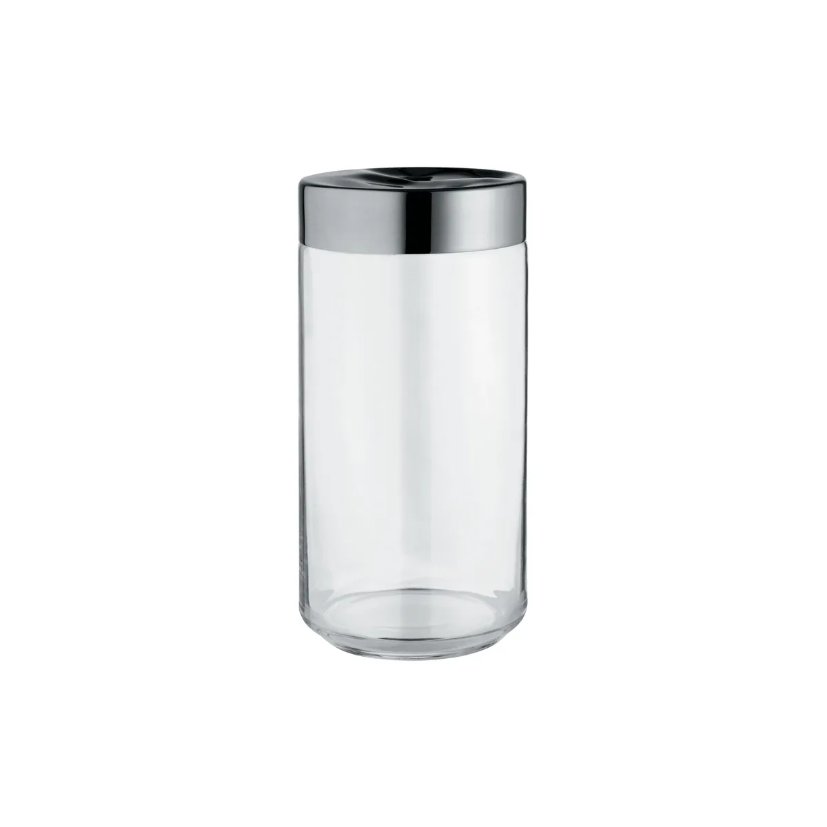 hermetisch verschließbares Glas Julieta - Transparent - rostfreier Stahl - Designer Lluis Clotet by Alessi – product photo