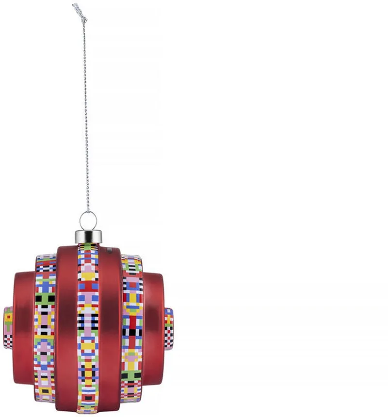Holyhedrics Arch kerstbal från Alessi i Rood – produktbild