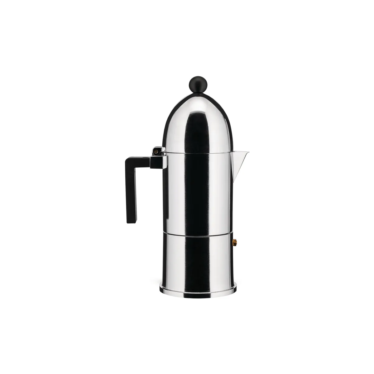 italienischer Kaffeebereiter Cupola - Metall - Gussaluminium - Designer Aldo Rossi by Alessi – product photo