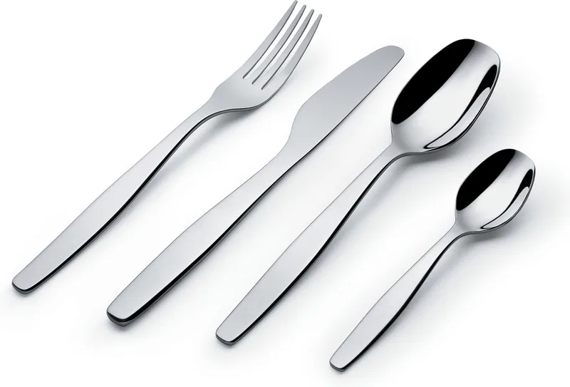 Itsumo Bestekset - RVS - 24-delig - 6-persoons från Alessi i Zilver – produktbild