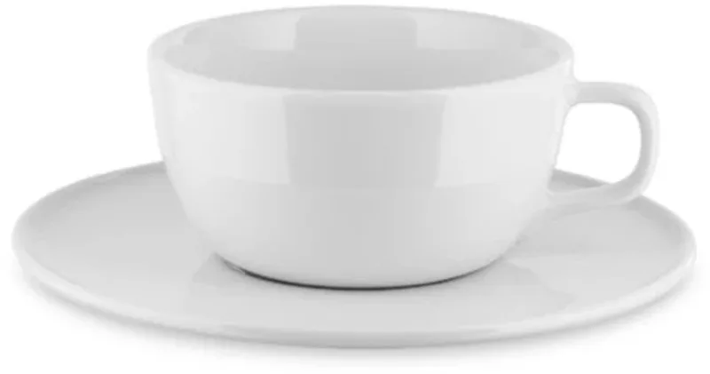 Itsumo thee / cappuccino kop en schotel 24cl by Alessi in Wit – product photo