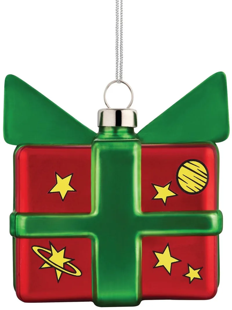 Kerstbal Le Palle Quadrate - Cobosmico - GJ02/16 - door Massimo Giacon & Marcello Jori by Alessi in Groen – product photo