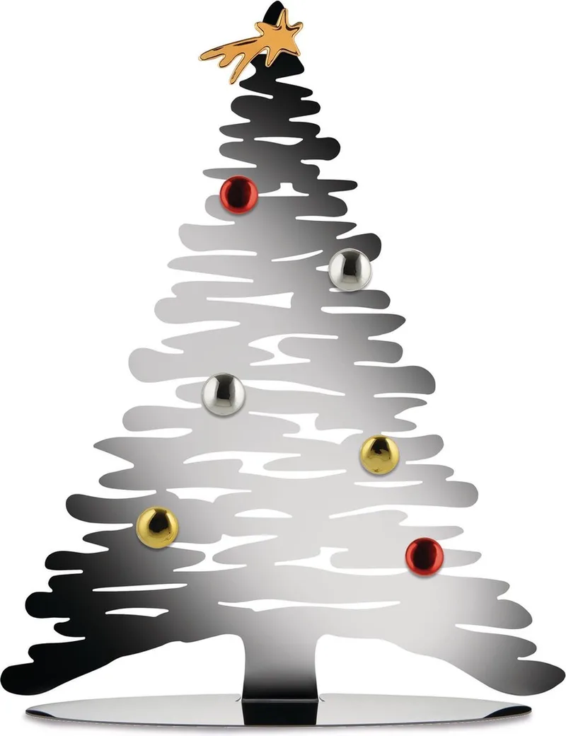 kerstboom Bark rvs 45 cm by Alessi in Roestvrijstaal – product photo