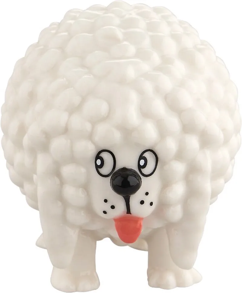 Kerstfiguur Happy Eternity Baby - Cagnottone - AGJ01/12 - door Massimo Giacon & Marcello Jori van Alessi in Wit – productfoto