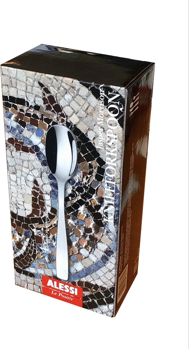 KnifeForkSpoon bestekset 16-delig de Alessi en Zilver – photo du produit