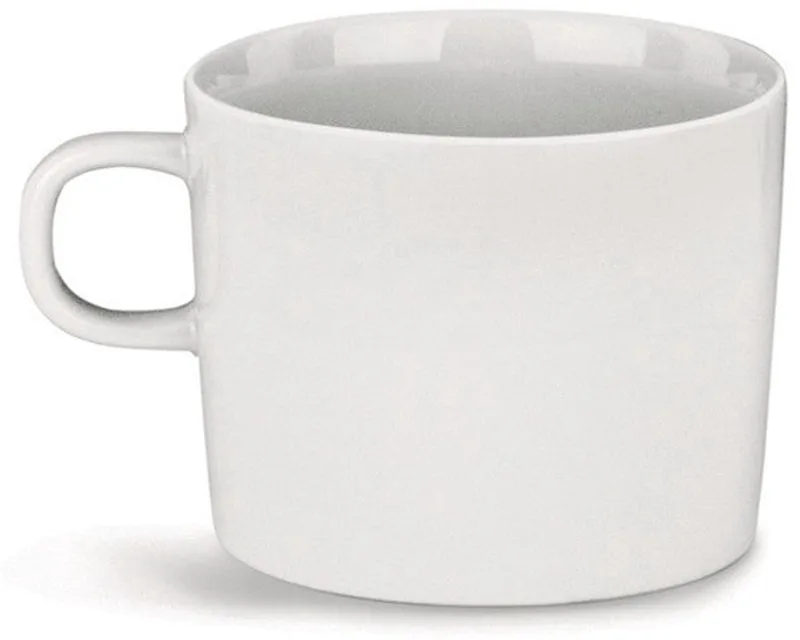 Koffiekopjes PlateBowlCup 200 ml - 4 stuks - Jasper Morrison - AJM28/78 de Alessi en Wit – photo du produit