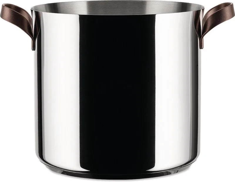 Kookpan Edo - PU100/20 - ø 20 cm / 4.9 liter - door Patricia Urquiola von Alessi in Zilver – Produktfoto