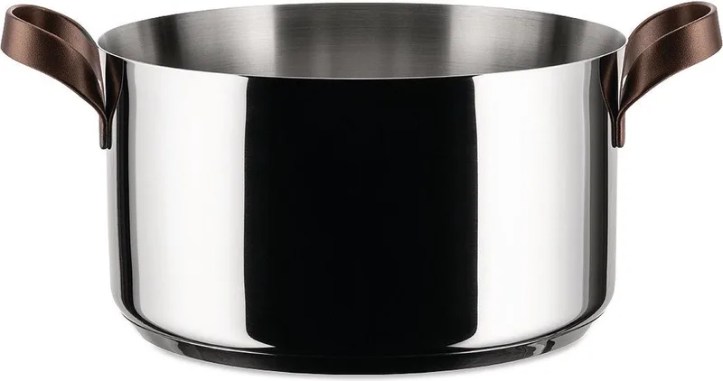 Kookpan Edo - PU101/20 - ø 20 cm / 2.8 Liter - door Patricia Urquiola van Alessi in Zilver – productfoto
