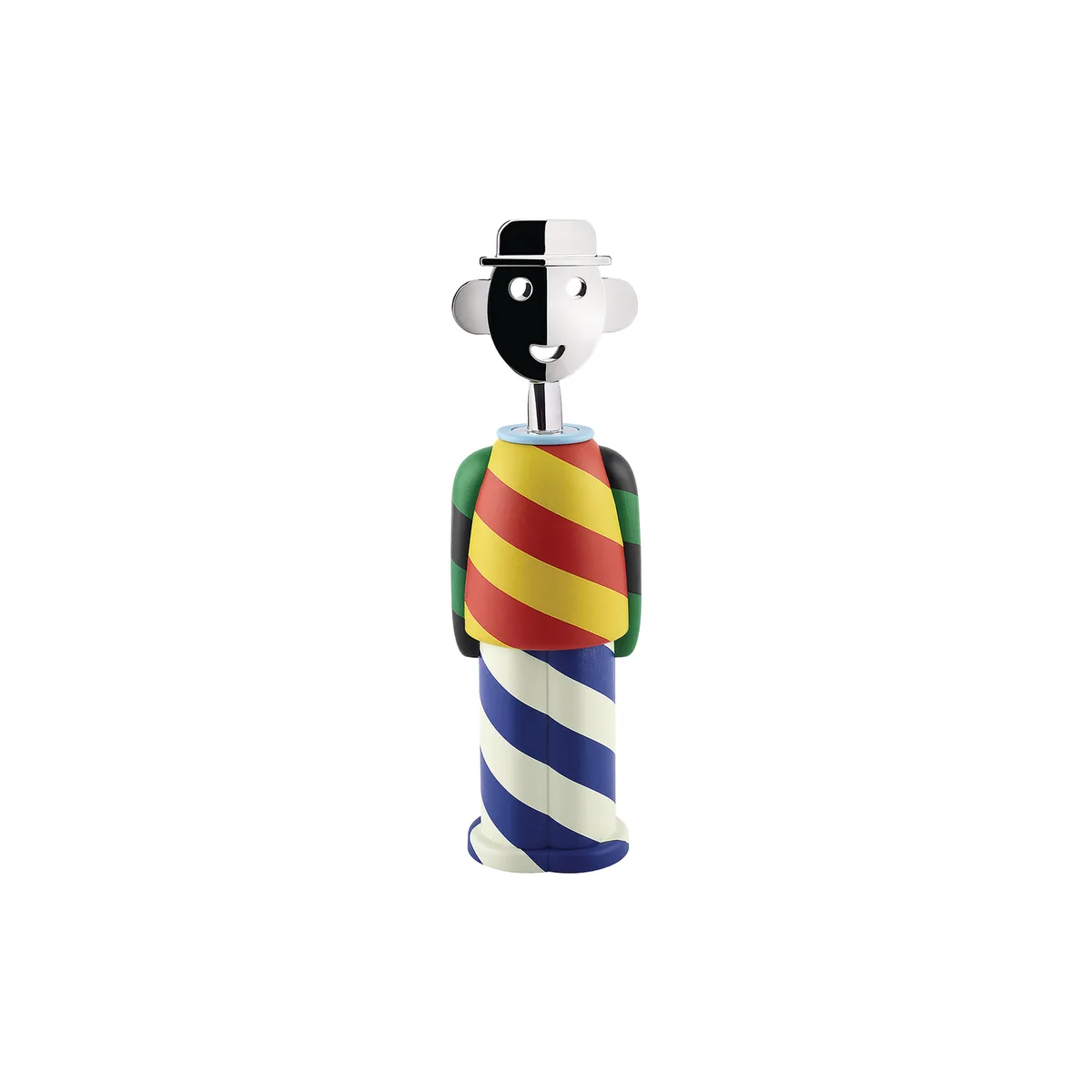 Korkenzieher Mendini - Bunt - Biokomposit AlkiPaper - Designer Alessandro Mendini de Alessi – photo du produit